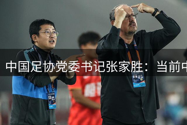中国足协党委书记张家胜：当前中国足球全面向好，男足长期无缘世界杯问题仍然突出